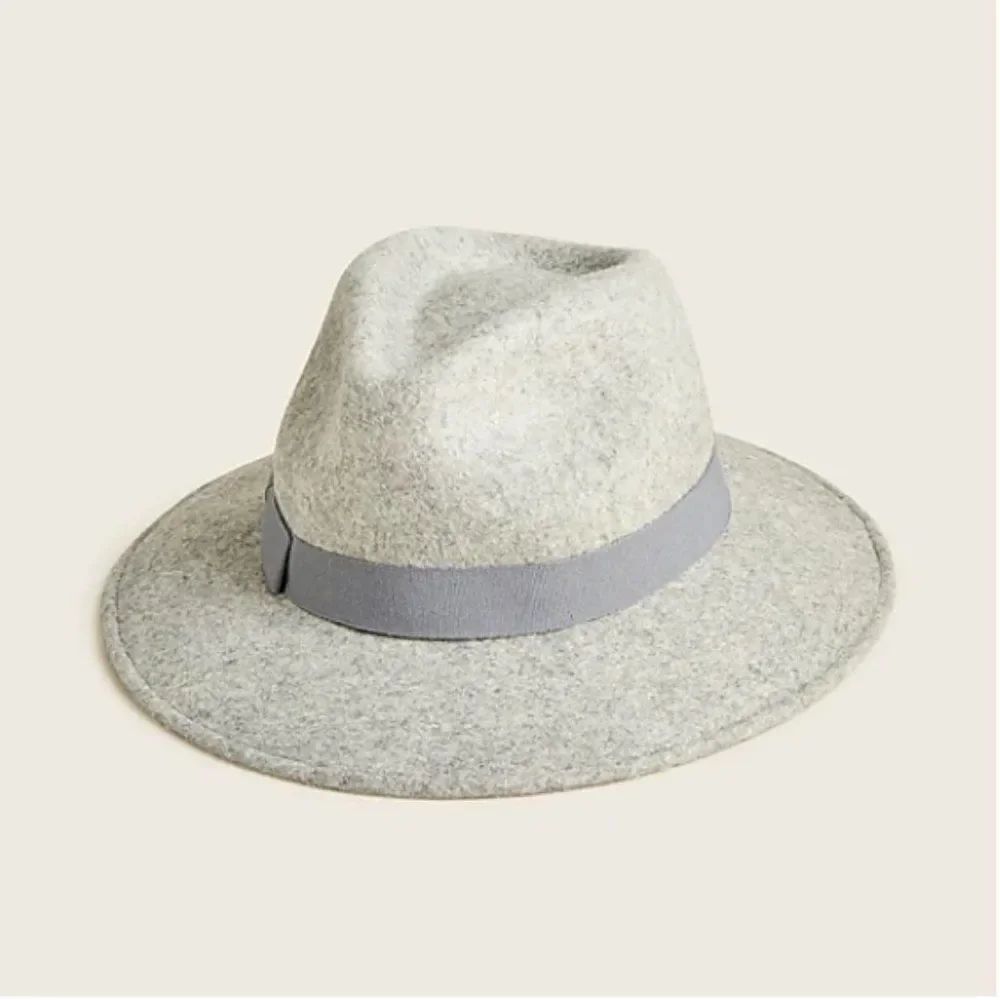 💛 J.Crew Wool Fedora Hat